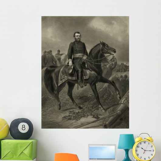 Digitally Restored Picture General Wall Decal Design 3