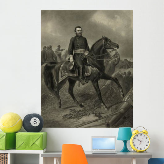 Digitally Restored Picture General Wall Decal Design 3