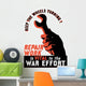 Digitally Restored War Propaganda Wall Decal Design 97