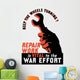 Digitally Restored War Propaganda Wall Decal Design 97