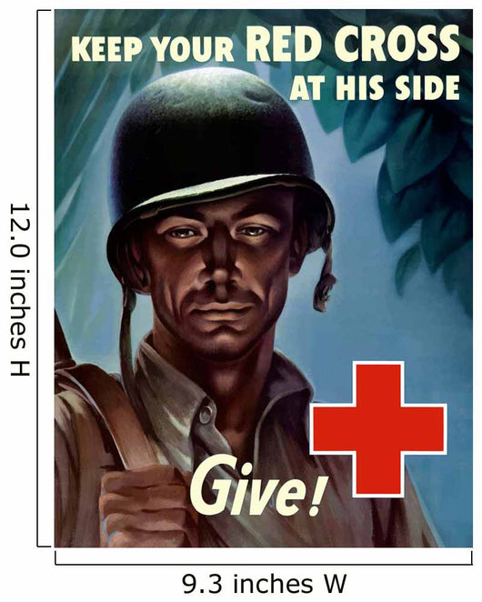 Digitally Restored War Propaganda Wall Decal Design 96