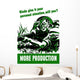 Digitally Restored War Propaganda Wall Decal Design 94