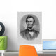 Digitally Restored Vintage Abraham Wall Decal