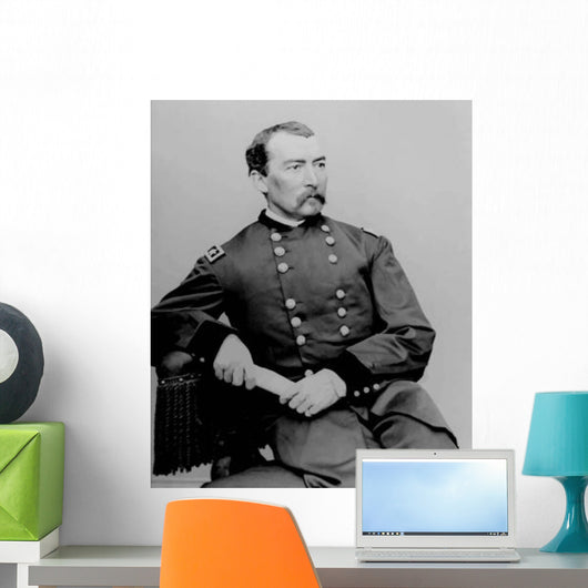 Digitally Restored Vector Portrait Wall Decal Design 7