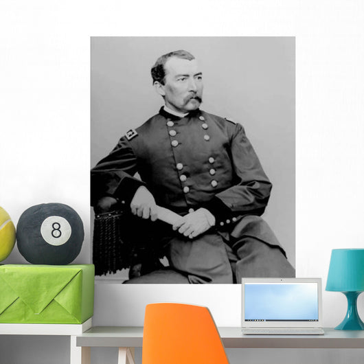 Digitally Restored Vector Portrait Wall Decal Design 7