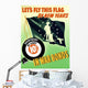 Digitally Restored War Propaganda Wall Decal Design 91