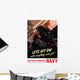Digitally Restored War Propaganda Wall Decal Design 89