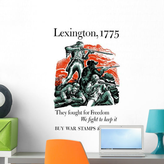 Digitally Restored War Propaganda Wall Decal Design 88