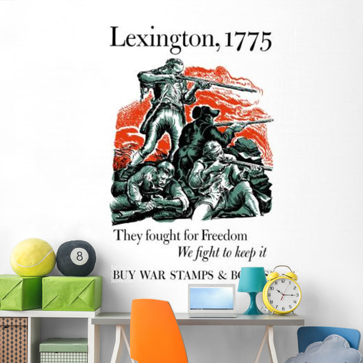 Digitally Restored War Propaganda Wall Decal Design 88