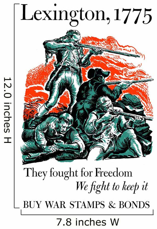 Digitally Restored War Propaganda Wall Decal Design 88