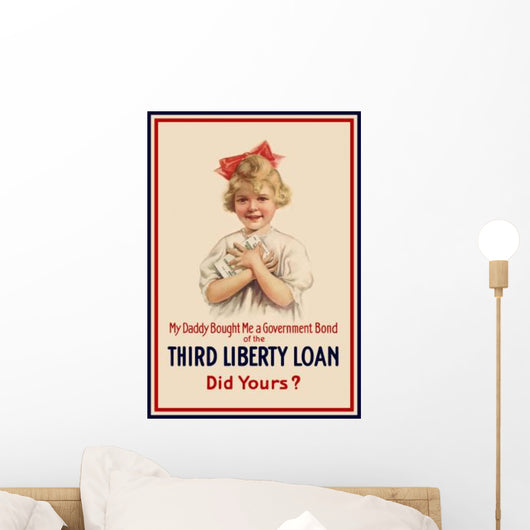 Digitally Restored Wwii War Wall Decal Design 4