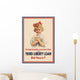 Digitally Restored Wwii War Wall Decal Design 4