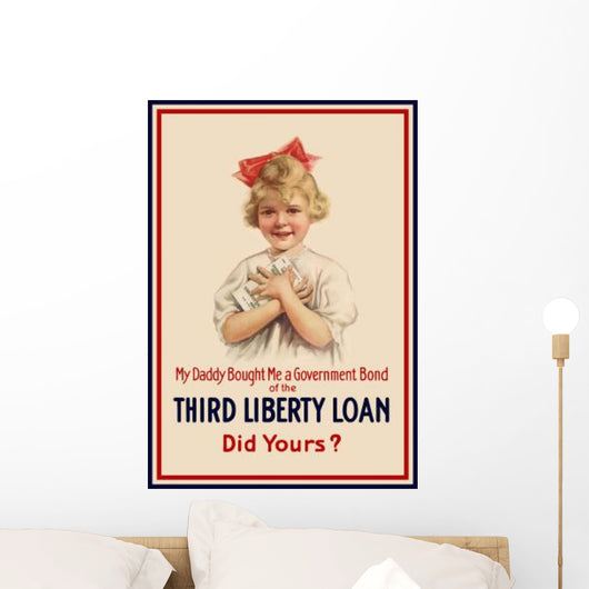 Digitally Restored Wwii War Wall Decal Design 4
