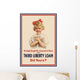 Digitally Restored Wwii War Wall Decal Design 4