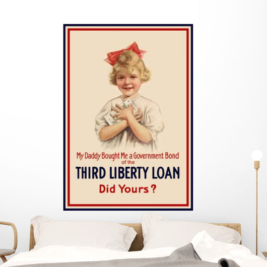 Digitally Restored Wwii War Wall Decal Design 4