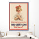 Digitally Restored Wwii War Wall Decal Design 4