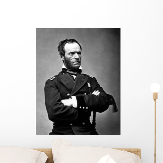 Digitally Restored Vector Portrait Wall Decal Design 5