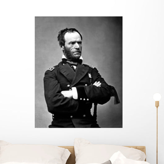 Digitally Restored Vector Portrait Wall Decal Design 5