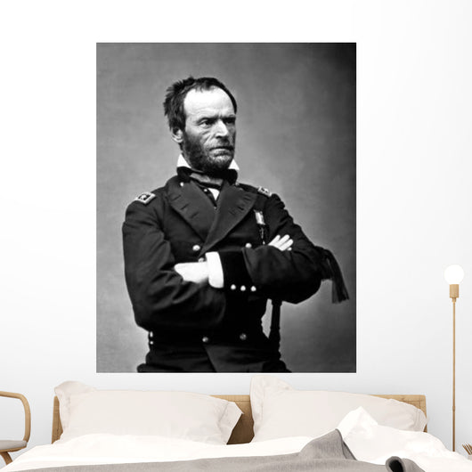 Digitally Restored Vector Portrait Wall Decal Design 5