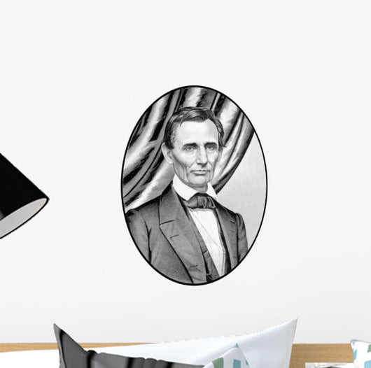 Digitally Restored Vector Portrait Wall Decal Design 4