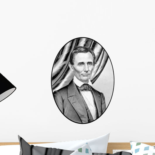 Digitally Restored Vector Portrait Wall Decal Design 4