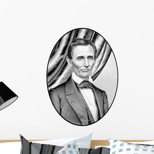 Digitally Restored Vector Portrait Wall Decal Design 4