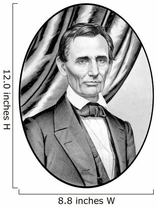 Digitally Restored Vector Portrait Wall Decal Design 4