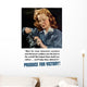 Digitally Restored War Propaganda Wall Decal Design 80