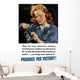 Digitally Restored War Propaganda Wall Decal Design 80