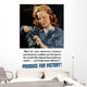 Digitally Restored War Propaganda Wall Decal Design 80