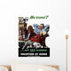 Digitally Restored War Propaganda Wall Decal Design 78