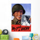 Digitally Restored War Propaganda Wall Decal Design 72