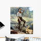 Digitally Restored Vector Painting Wall Decal Design 8