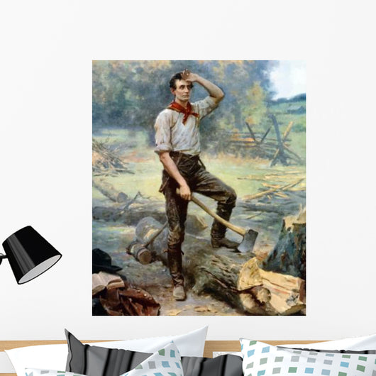 Digitally Restored Vector Painting Wall Decal Design 8