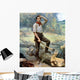 Digitally Restored Vector Painting Wall Decal Design 8