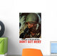 Digitally Restored War Propaganda Wall Decal Design 69
