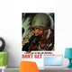Digitally Restored War Propaganda Wall Decal Design 69