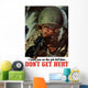 Digitally Restored War Propaganda Wall Decal Design 69