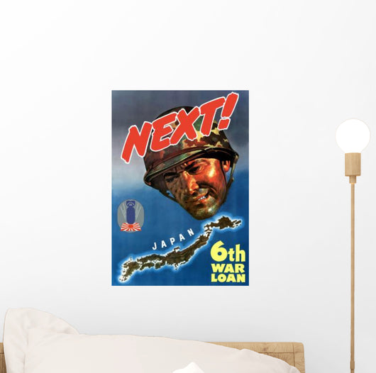 Digitally Restored War Propaganda Wall Decal Design 68