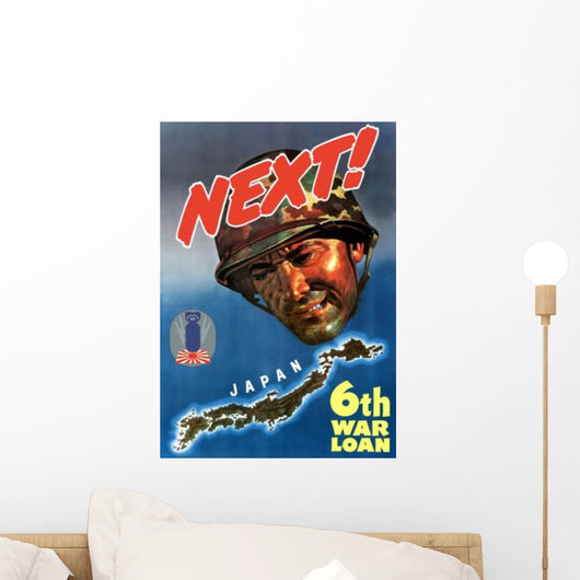 Digitally Restored War Propaganda Wall Decal Design 68