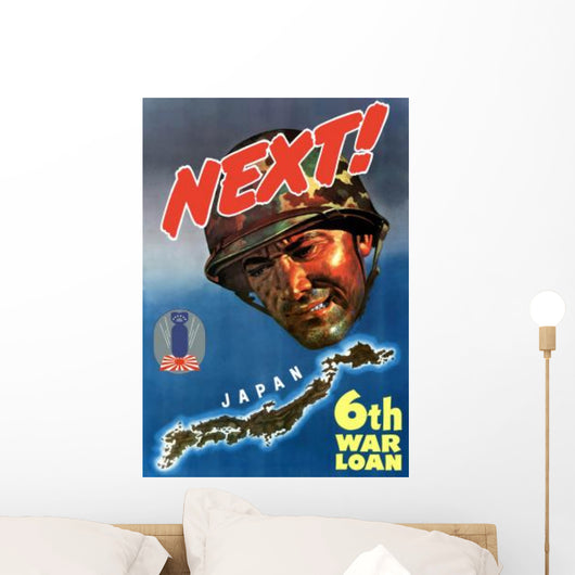 Digitally Restored War Propaganda Wall Decal Design 68