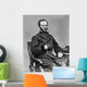 Digitally Restored Vector Portrait Wall Decal Design 3