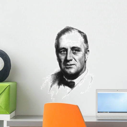 Vector Sketch Franklin Delano Wall Decal