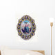 Digitally Restored Print Featuring Wall Decal Design 5