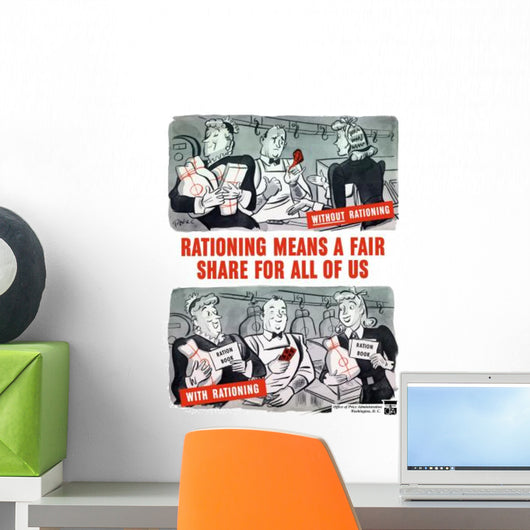 Digitally Restored War Propaganda Wall Decal Design 62