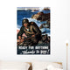 Digitally Restored War Propaganda Wall Decal Design 61
