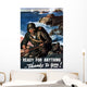 Digitally Restored War Propaganda Wall Decal Design 61