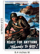 Digitally Restored War Propaganda Wall Decal Design 61