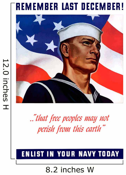 Digitally Restored War Propaganda Wall Decal Design 60