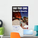 Digitally Restored War Propaganda Wall Decal Design 56